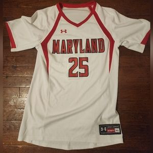 Maryland Terrapins Under Armour Women's sz Medium Basketball Jersey